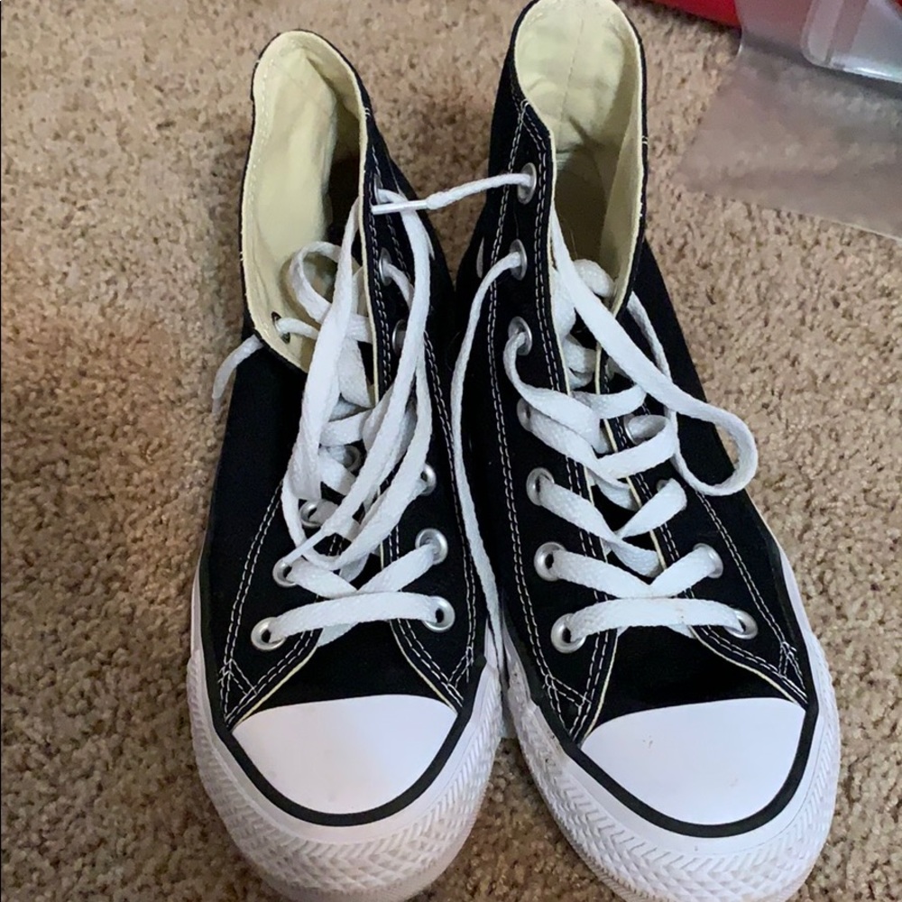Black High Top Converse